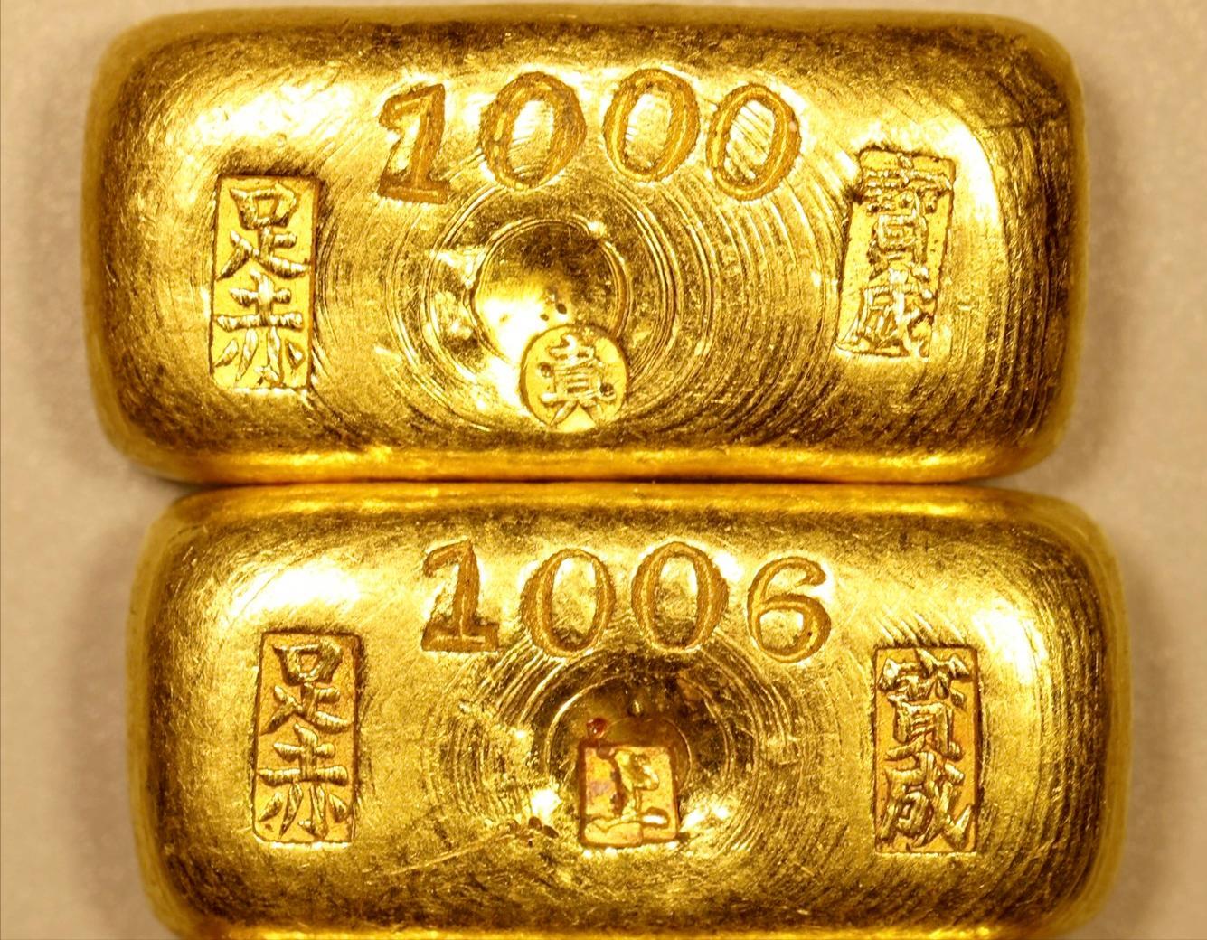 三）上海滩“九大银楼”之金条赏析——宝成银楼