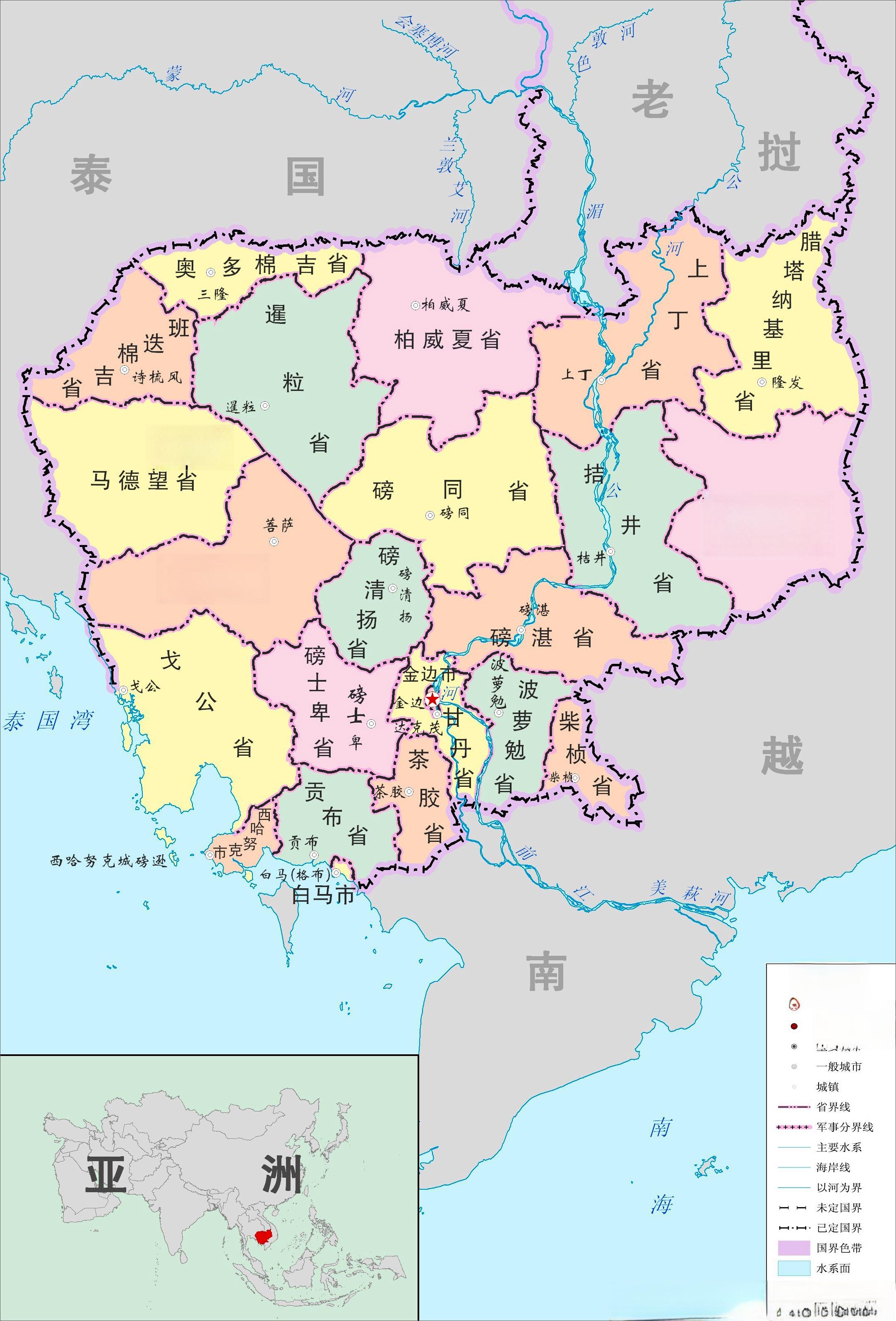 柬埔寨、巴基斯坦、肯尼亚三国经济概况