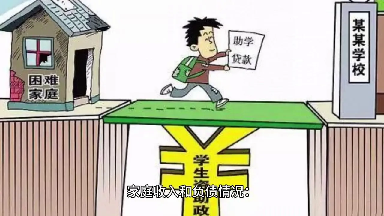 学校确定家庭经济困难的标准是什么？