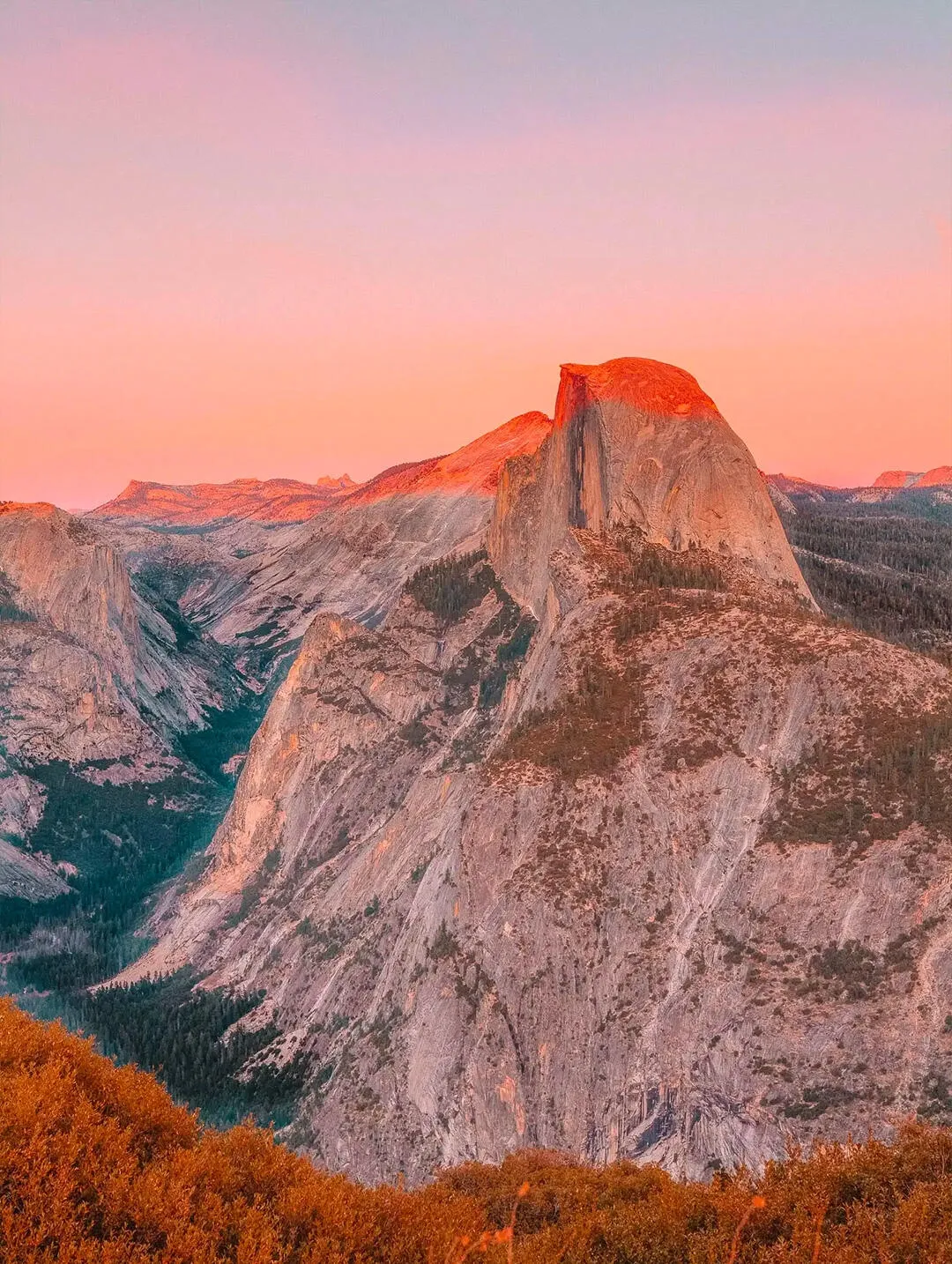 秋冬交替时节的加州之旅：一号公路与优胜美地的6日游攻略